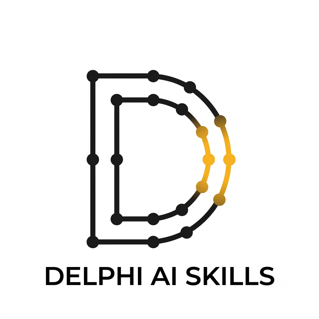 Logo of the open source project delphi-ai-skills: skills for AI coding agents dedicated to DelphiMVCFramework.